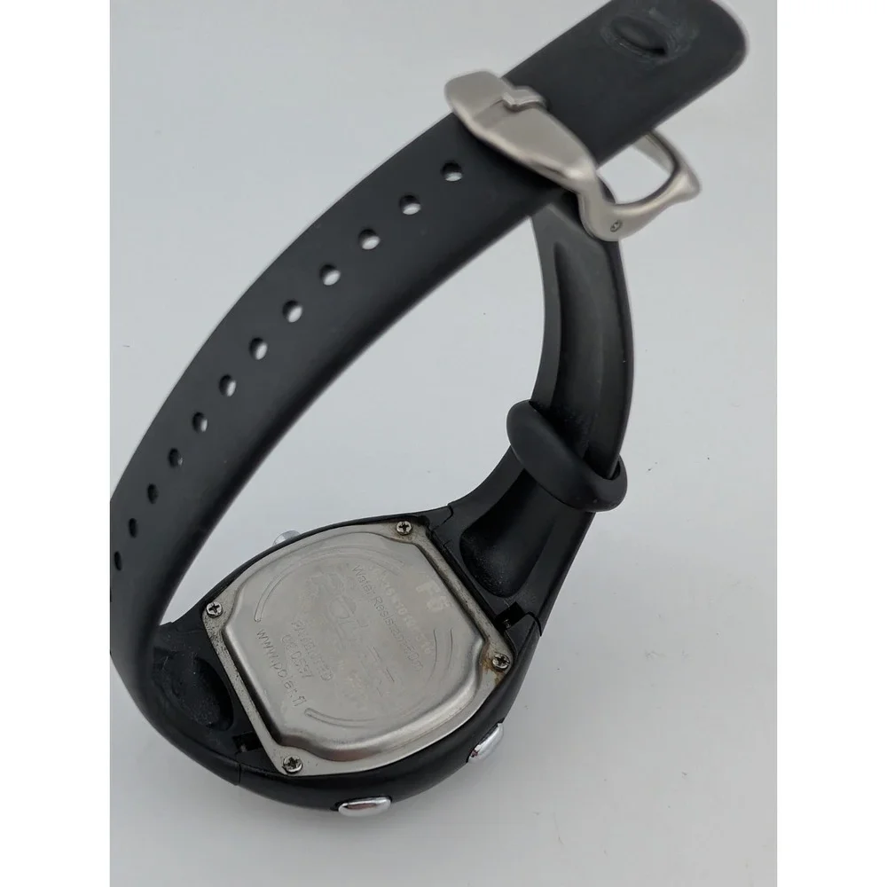 Polar F6 Digital Fitness Watch Women 40mm Case Black Band New Battery Watch Only